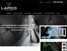 Tablet Screenshot of lapcoinc.com